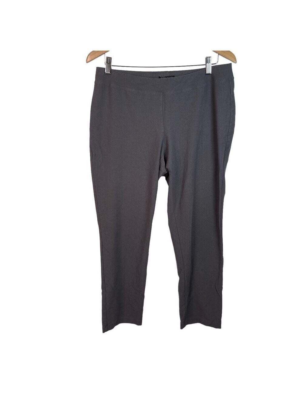 Eileen Fisher Womens Grey Leggings Casual Skinny Pants Size Medium
